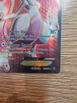 Pokemon TCG Mewtwo-EX Breakthrough 158/162 Holo Full Art - Image 2