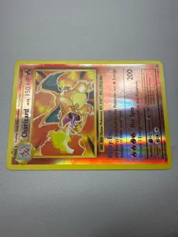 Pokemon TCG XY Evolutions Charizard 11/108 2016 Reverse Holo Rare - Image 2