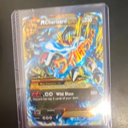 Pokemon TCG M Charizard EX (X) 69/106 Flashfire Ultra Rare Holo English - Image 1
