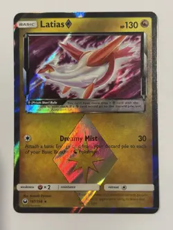 Pokemon TCG Latias Prism Star Holo Rare Celestial Storm ENG 107/168 NM/M 2018 - Image 1