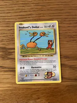 Pokemon TCG ImakuniU's Doduo 112/108 XY Evolutions 2016 Secret Rare Non Holo NM - Image 1