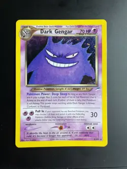 Pokemon TCG Dark Gengar 6/105 Neo Destiny Holo Rare Unlimited (NM) English - Image 1