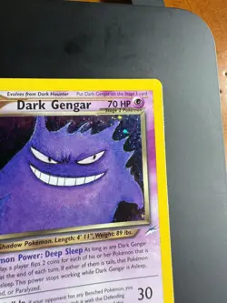 Pokemon TCG Dark Gengar 6/105 Neo Destiny Holo Rare Unlimited (NM) English - Image 4