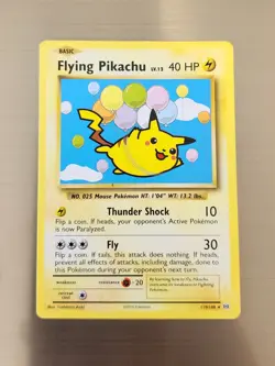 Flying Pikachu 110/108 Evolutions 2016 English Rare - Pokemon TCG - Image 1