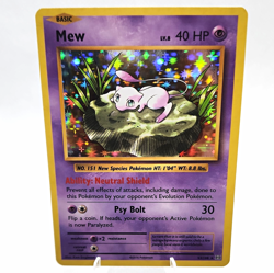 Pokemon Mew Holo Rare 53/108 XY Evolutions Eng 2016 TCG NM - Image 1