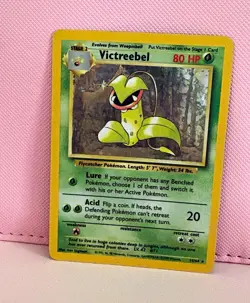 Pokemon TCG Victreebel 14/64 Jungle ERROR NO SYMBOL Holo Rare English 1999 - Image 2