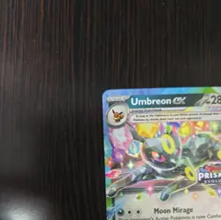 Pokemon Prismatic Evolutions Umbreon ex 60/131 Surprise Box Stamped Promo Opened - Image 3