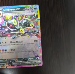 Pokemon Prismatic Evolutions Umbreon ex 60/131 Surprise Box Stamped Promo Opened - Image 5
