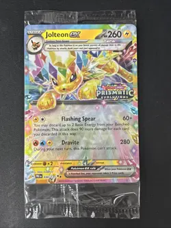 Jolteon ex 030/131 Prismatic Evolutions SEALED Promo | Pokemon TCG Surprise Box - Image 1