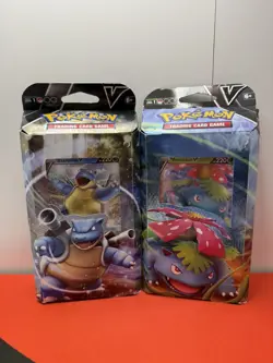 Blastoise V & Venusaur V Battle Decks Set of 2 Pokemon TCG New & Factory Sealed - Image 1
