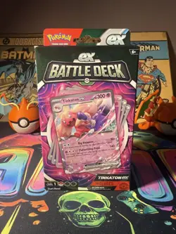 Pokemon TCG EX Battle Deck 2023 Tinkaton, 60-Card, Ready to Play, Sealed - Image 1