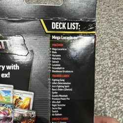 Pokemon TCG League Battle Deck Mega Lucario ex 60-Card Deck English 2024 - Image 3