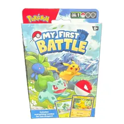 Pokemon TCG My First Battle Starter Kit 2 Mini Decks 34 Cards English 6+ - Image 1