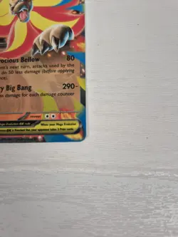 Pokemon TCG Mega Pyroar Ex 015/086 Chaos Rising Double Rare Mega Evolution NM - Image 4