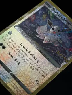 Radiant Eevee SWSH230 SWSH Sword & Shield Promo Promo Holo Pokemon Card NM - Image 5