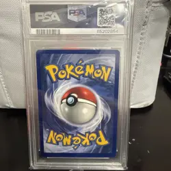 1999 Pokemon Game Imposter Professor Oak 073/102 Base Set Regular PSA 8 - Image 2