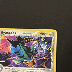 2006 Pokemon Gyarados (Delta Species) 8/110 EX Holon Phantoms Holo Rare - Image 3