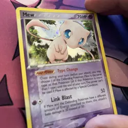 Pokemon Card Ex Legend Maker Mew 10/92 2006 Holo LP-MP - Image 2