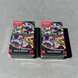 Pokemon TCG Mega Evolution Pitch Black Booster Bundle 6 Packs New Sealed - Image 1