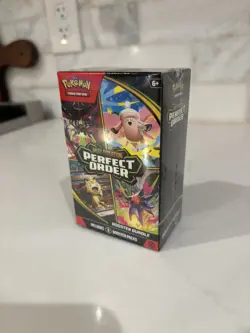 Pokemon TCG: Mega Evolution-Perfect Order Booster Bundle (6 Packs) New Sealed! - Image 2