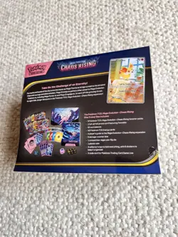 Pokemon TCG Mega Evolution: Chaos Rising ETB + Booster Bundle + 6 Packs – Sealed - Image 2