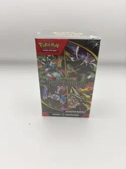 Pokemon TCG Mega Evolution Pitch Black Booster Bundle 6 Packs New Sealed - Image 1