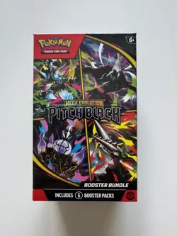 Pokemon TCG Mega Evolution Pitch Black Booster Bundle (6 Packs) - NEW - SEALED - Image 2