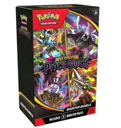Pokemon TCG: Mega Evolution-Pitch Black Booster Bundle Sealed New (6 Packs) - Image 1