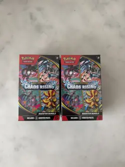 Pokemon TCG Mega Evolution Chaos Rising Booster Bundle 6 Packs- New & Sealed - Image 1