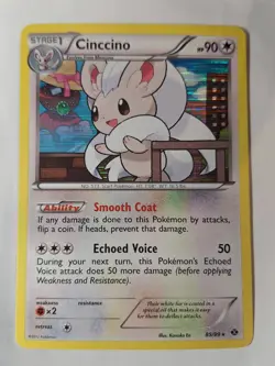 Cinccino - 85/99 Black & White 4: Next Destinies Pokemon Holo Foil Nice! - Image 1
