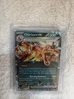 Pokemon TCG Charizard ex Prize Pack Series Cards 125/197 Holo Double Rare - Image 1