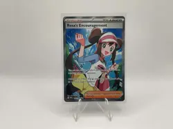 Rosa's Encouragement 114/088 - Ultra Rare Full Art- Perfect Order Pokemon TCG NM - Image 1