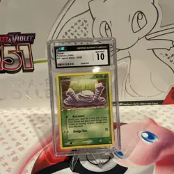 CGC 10 GEM MINT 2006 Pokemon EX Legend Maker Grimer 54/92 - Image 1