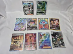 Pokemon Card Lot of 10 ULTRA RARES Full Art EX GX V ETC. RANDOM Sets NM/LP #10 - Image 2
