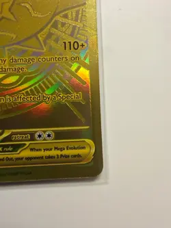 Mega Darkrai EX 120/084 Hyper Rare Gold Full Art Holo Pokemon TCG English 2026 - Image 4