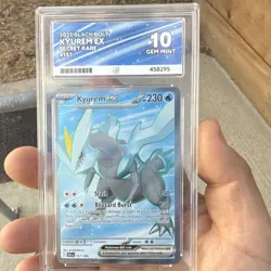 Pokemon TCG Kyurem ex 157/086 Black Bolt Secret Rare Holo Ace 10 2025 EN - Image 1