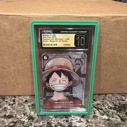 2023 Monkey D Luffy P-001 25th Anniversary One Piece Premium CGC 10 PRISTINE - Image 1