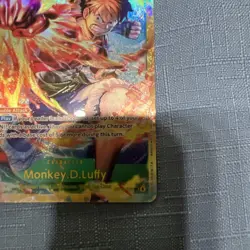 Monkey D. Luffy OP13-118 SEC Secret Rare English FOIL One Piece TCG Card - Image 4