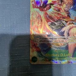 Monkey D. Luffy OP13-118 SEC Secret Rare English FOIL One Piece TCG Card - Image 5
