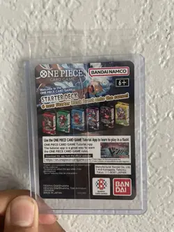 Monkey D. Luffy One Piece Dodgers Collab Promo Card Exclusive SEALED ⚾ - Image 2