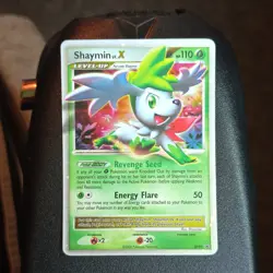 Pokemon TCG Shaymin LV.X DP39 Diamond and Pearl Holo Promo 110 HP EN 2009 - Image 1