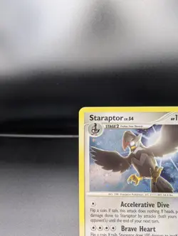 Staraptor 16/130 - Diamond and Pearl Holo - Pokemon TCG - LP - Image 2