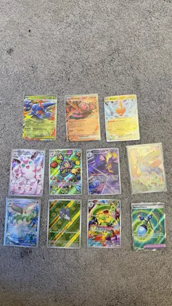Pokemon TCG Phantasmal Flames Illustration Rare Ultra Rare & Ex Card Bundle - Image 1