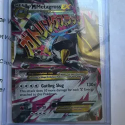 M Metagross EX (Shiny) XY35 - XY Promo Holo Mega EX Pokemon TCG Card EN - Image 1