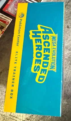 Pokemon Ascended Heroes Pokemon Center Exclusive Elite Trainer Box ETB Sealed - Image 3