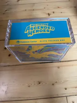 Pokemon Center Ascended Heroes ETB Elite Trainer Box - sealed in acrylic box - Image 1