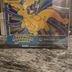 POKEMON CENTER ETB ASCENDED HEROES ELITE TRAINER BOX FACTORY SEALED NEW - Image 1