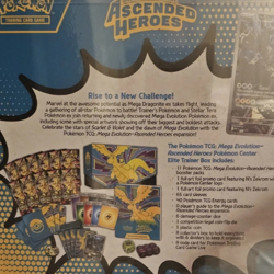 POKEMON CENTER ETB ASCENDED HEROES ELITE TRAINER BOX FACTORY SEALED NEW - Image 4