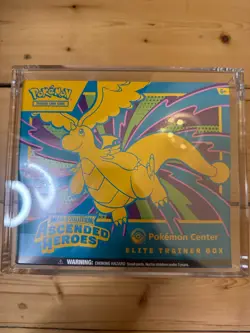 Pokemon Center Ascended Heroes ETB Elite Trainer Box - sealed in acrylic box - Image 1