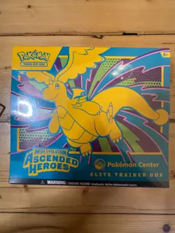 Pokemon Center Ascended Heroes ETB Elite Trainer Box - sealed in acrylic box - Image 2